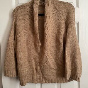 GAP Women's Tan Cardigan Sweater